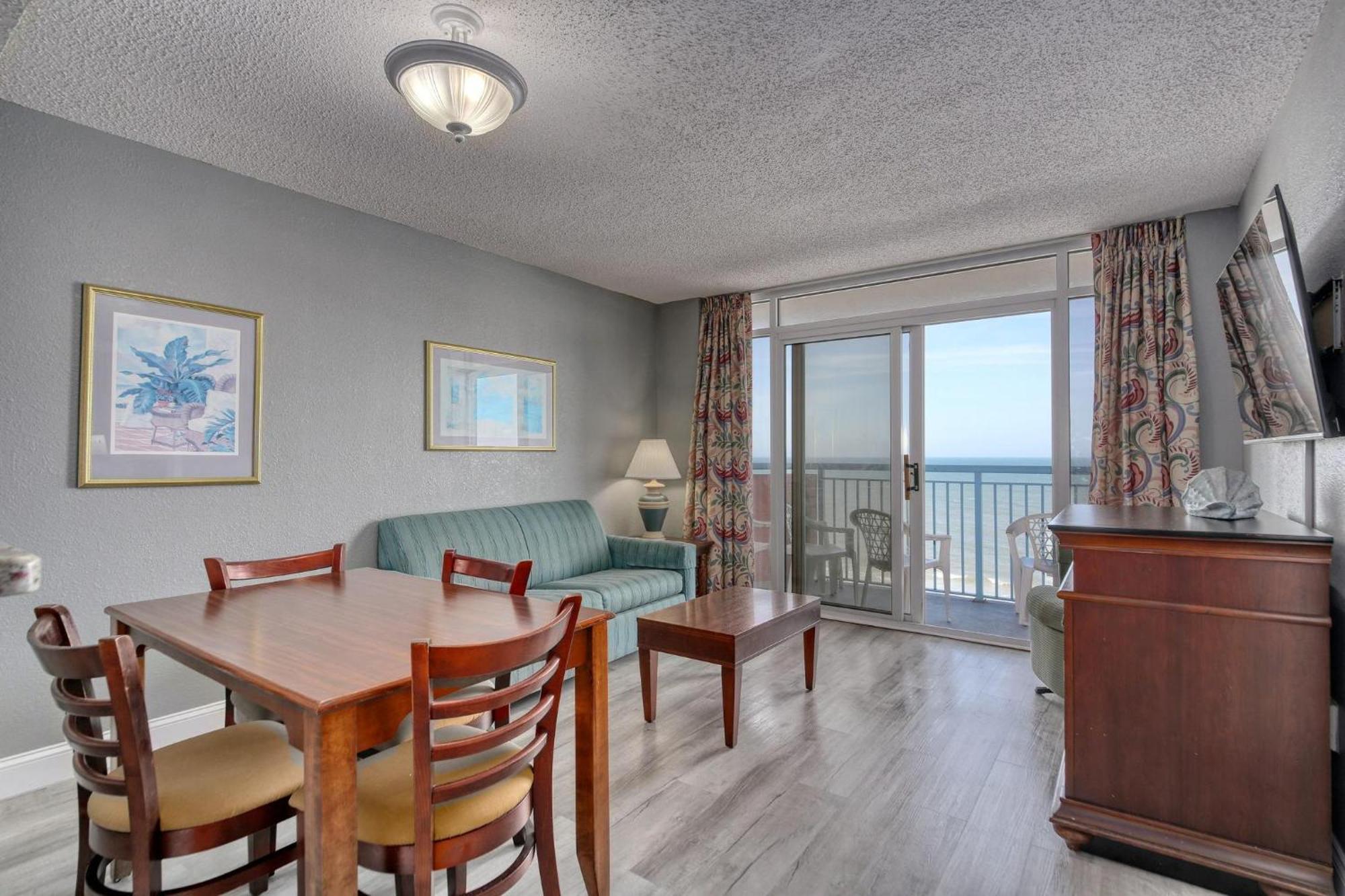 1604 N Ocean Blvd, 0906 - Ocean Front Sleeps 8 Villa เมอร์เทิลบีช ภายนอก รูปภาพ